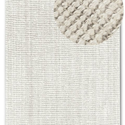 Lopers - Villeroy & Boch 1791 jute loper Rosalie Zuiver Wit - Vloerkledenloods