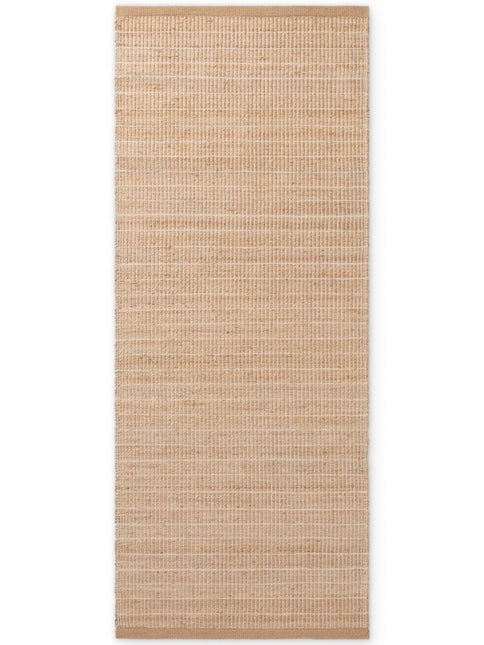 Lopers - Villeroy & Boch 1829 jute loper Birka Naturel Goud - Vloerkledenloods