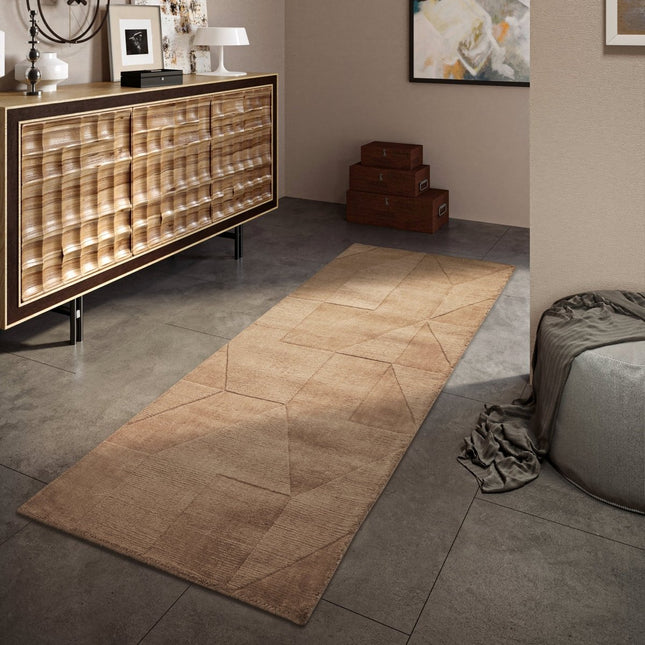 Lopers - Villeroy & Boch 1906 wollen loper Ursule Beige - Vloerkledenloods