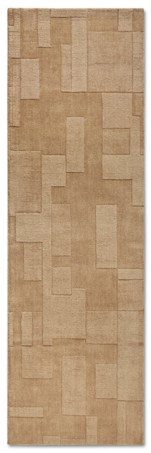 Lopers - Villeroy & Boch 1906 wollen loper Wilhelmine Beige - Vloerkledenloods