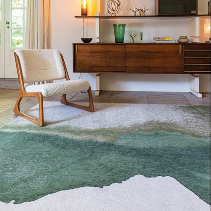 Meditation Lagoon Collection Palm green 9331 - Louis de Poortere - Vloerkledenloods
