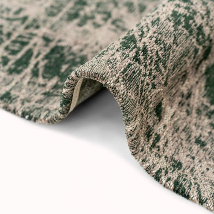Moderne vloerkleden - In - en outdoor vloerkleed Cracks Dark Pine 8723 - Louis de Poortere - Vloerkledenloods
