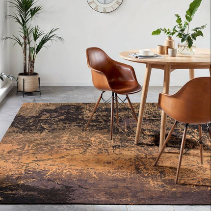 Moderne vloerkleden - In - en outdoor vloerkleed Cracks Deep Mine 8618 - Louis de Poortere - Vloerkledenloods