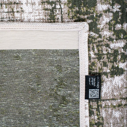 Moderne vloerkleden - In - en outdoor vloerkleed Griff Central Green 9797 - Louis de Poortere - Vloerkledenloods