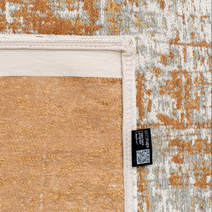 Moderne vloerkleden - In - en outdoor vloerkleed Griff Columbus Gold 8419 - Louis de Poortere - Vloerkledenloods