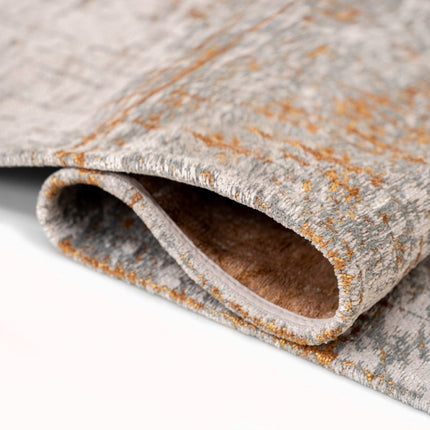 Moderne vloerkleden - In - en outdoor vloerkleed Griff Columbus Gold 8419 - Louis de Poortere - Vloerkledenloods