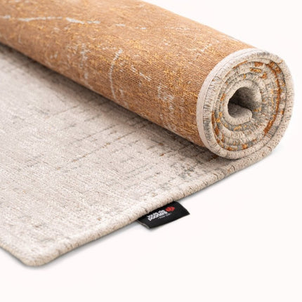 Moderne vloerkleden - In - en outdoor vloerkleed Griff Columbus Gold 8419 - Louis de Poortere - Vloerkledenloods