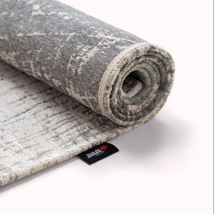 Moderne vloerkleden - In - en outdoor vloerkleed Griff Jersey Stone 8420 - Louis de Poortere - Vloerkledenloods