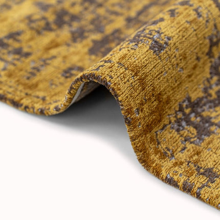 Moderne vloerkleden - In - en outdoor vloerkleed Griff Liberty Gold 8850 - Louis de Poortere - Vloerkledenloods