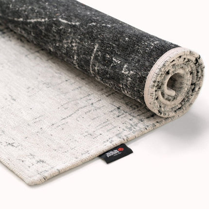 Moderne vloerkleden - In - en outdoor vloerkleed Griff Metro Black en White 8926 - Louis de Poortere - Vloerkledenloods