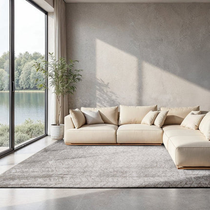 Moderne vloerkleden - In - en outdoor vloerkleed Jacob's Ladder White Plains 8929 - Louis de Poortere - Vloerkledenloods