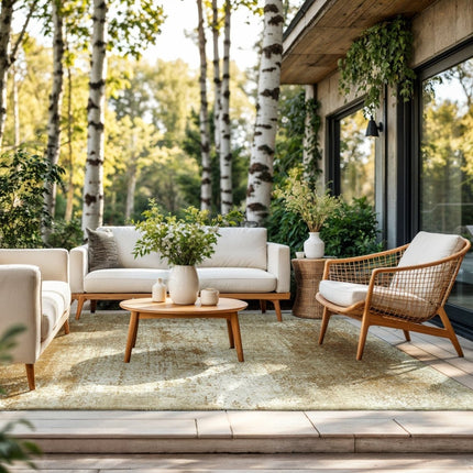 Moderne vloerkleden - In - en outdoor vloerkleed Virgin Land Mercury 9654 - Louis de Poortere - Vloerkledenloods
