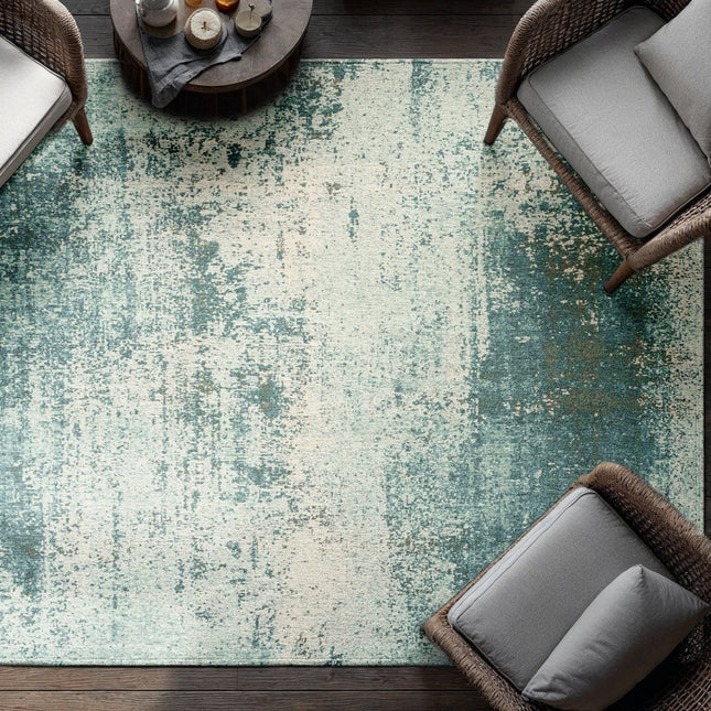 Moderne vloerkleden - In - en outdoor vloerkleed Virgin Land Neptune 9656 - Louis de Poortere - Vloerkledenloods