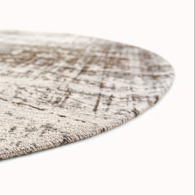 Moderne vloerkleden - Rond in - en outdoor vloerkleed Griff Concrete Jungle 8785 - Louis de Poortere - Vloerkledenloods