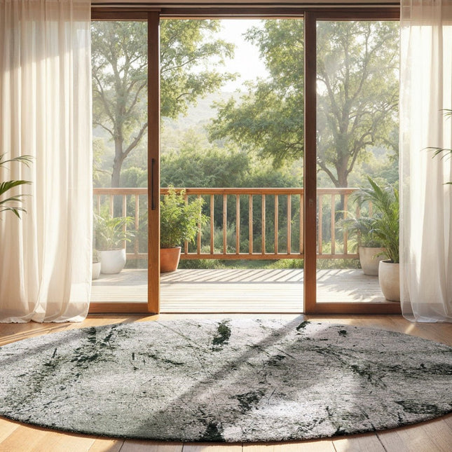 Moderne vloerkleden - Rond in - en outdoor vloerkleed Sol Alpine 9787 - Louis de Poortere - Vloerkledenloods