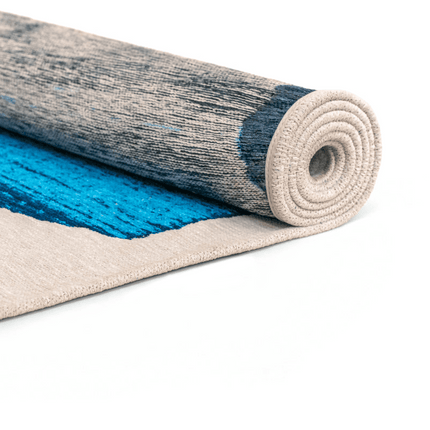 Moderne vloerkleden - Vloerkleed Brush Diva Blue 2080 - Louis De Poortere - Vloerkledenloods
