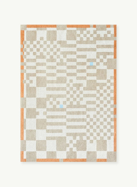 Moderne vloerkleden - Vloerkleed Chess Greyhound 2075 - Louis De Poortere - Vloerkledenloods