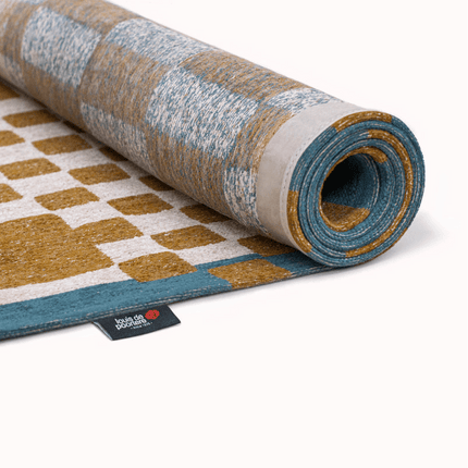 Moderne vloerkleden - Vloerkleed Chess Honey 9338 - Louis De Poortere - Vloerkledenloods