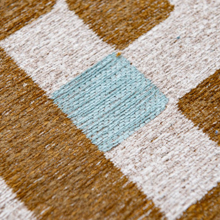 Moderne vloerkleden - Vloerkleed Chess Honey 9338 - Louis De Poortere - Vloerkledenloods