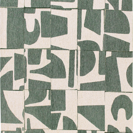 Moderne vloerkleden - Vloerkleed Papercut Sea Spray 9361 - Louis De Poortere - Vloerkledenloods