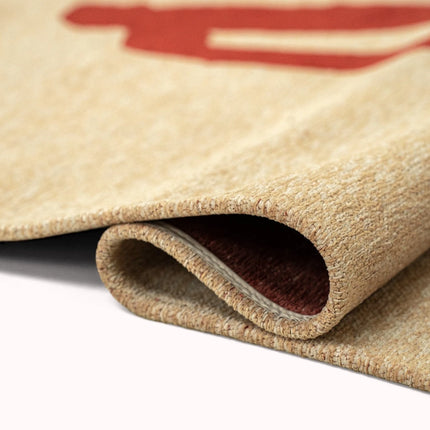 Moderne vloerkleden - Vloerkleed Ribbon Imperial Red 9847 - Louis De Poortere - Vloerkledenloods