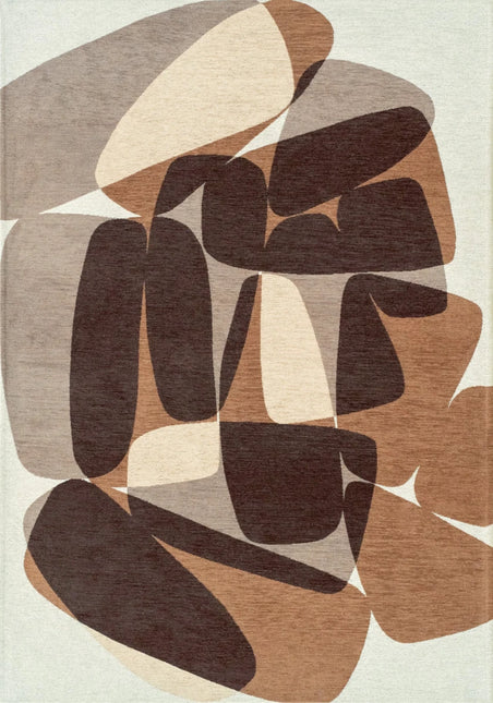 Moderne vloerkleden - Vloerkleed Stones Cookie 2087 - Louis De Poortere - Vloerkledenloods