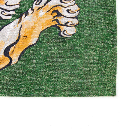 Pop Collection Green on fire 9388 - Louis de Poortere - Vloerkledenloods