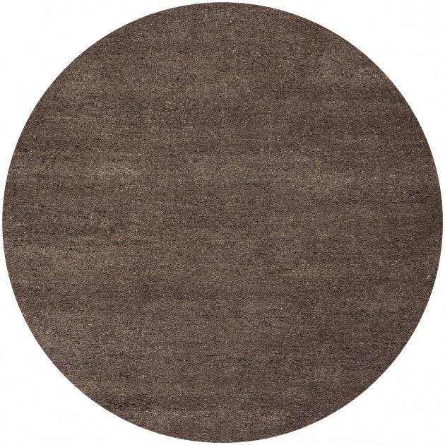 Rond berber vloerkleed Maroc 70 bruin - Vloerkledenloods