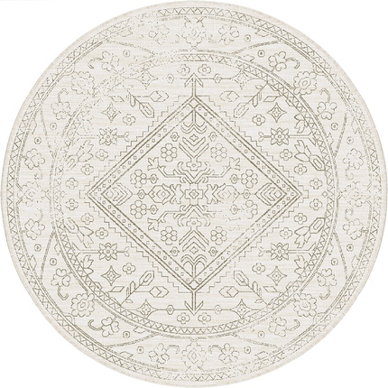 Rond buitenkleed Nova linnen - Interieur05 - Vloerkledenloods