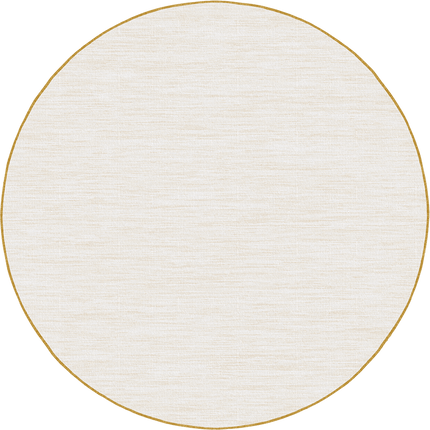 Rond buitenkleed Tone geel/okergeel - Interieur05 - Vloerkledenloods