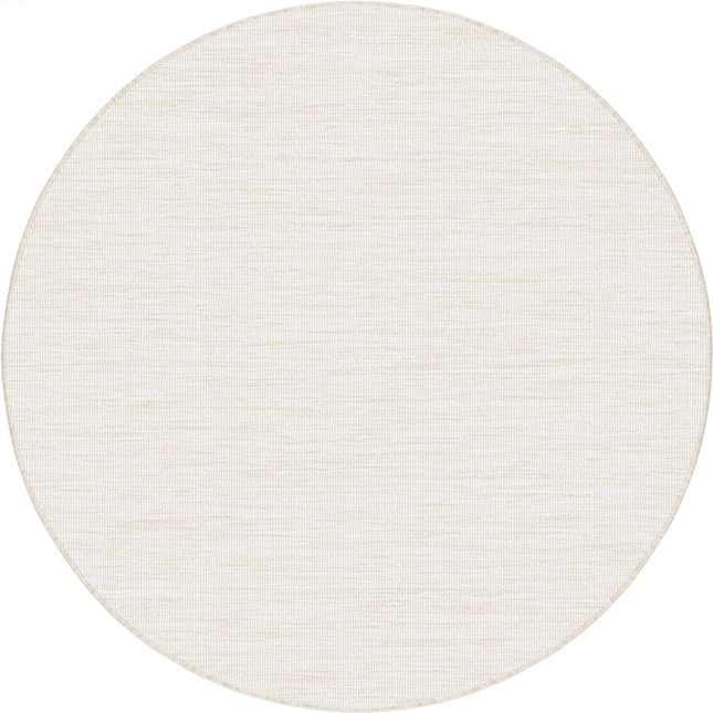 Rond buitenkleed Tone wit/naturel - Interieur05 - Vloerkledenloods