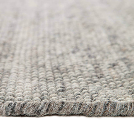Rond vloerkleed wollen Antraciet - Cobble Stone - Vloerkledenloods
