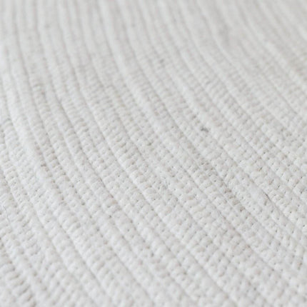 Rond wollen vloerkleed Gapo wit - Vloerkledenloods