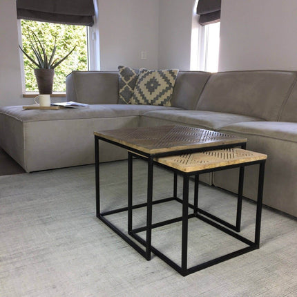 Velours Vloerkleed Grijs/Zilver – Velvet Loom - Vloerkledenloods