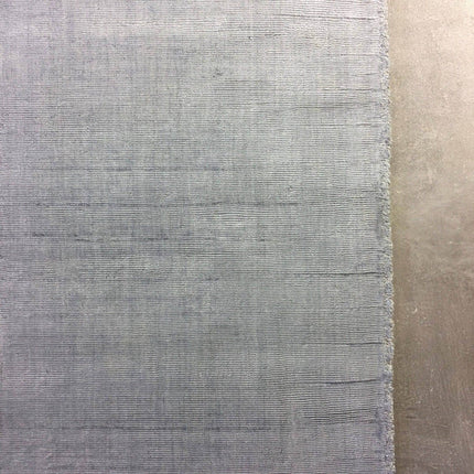 Velours Vloerkleed Grijs/Zilver – Velvet Loom - Vloerkledenloods