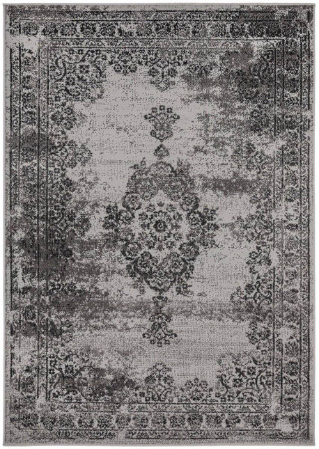Vintage Vloerkleed Bloom - Grijs - EVA Interior - Vloerkledenloods