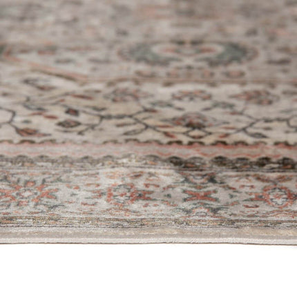 Vintage Vloerkleed Sivas Roze/Beige - Viscose - Tier - Vloerkledenloods