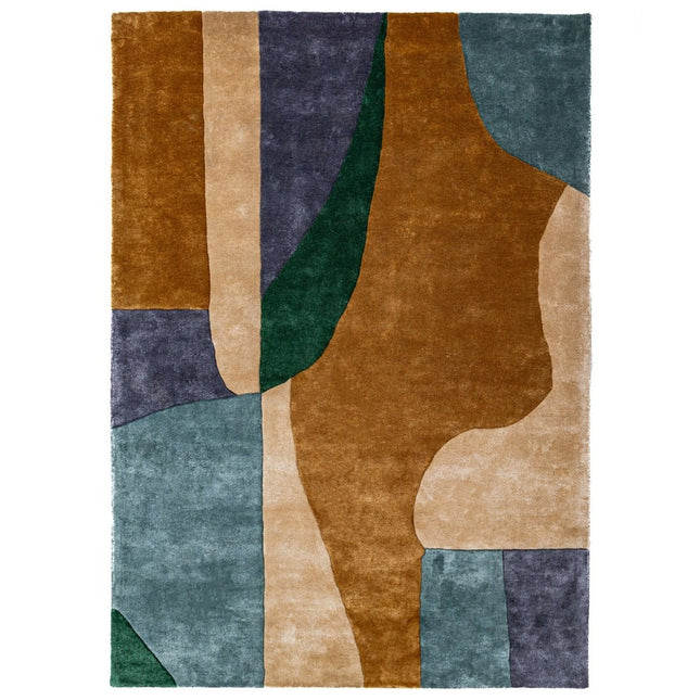 Viscose vloerkleden - Flair Rugs viscose vloerkleed Polaris Multicolor - Vloerkledenloods
