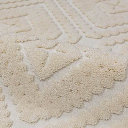 Vloerkleden - Flair Rugs vloerkleed Diomara Crème - Vloerkledenloods