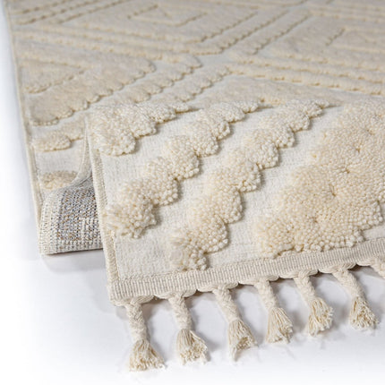 Vloerkleden - Flair Rugs vloerkleed Diomara Crème - Vloerkledenloods