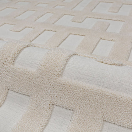 Vloerkleden - Flair Rugs vloerkleed Elevado Crème - Vloerkledenloods