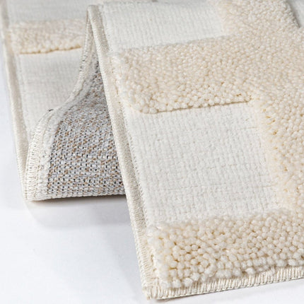 Vloerkleden - Flair Rugs vloerkleed Elevado Crème - Vloerkledenloods