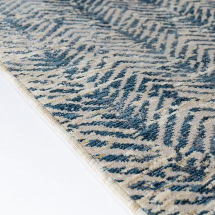 Vloerkleden - Flair Rugs vloerkleed Lua Abstract Blauw - Vloerkledenloods