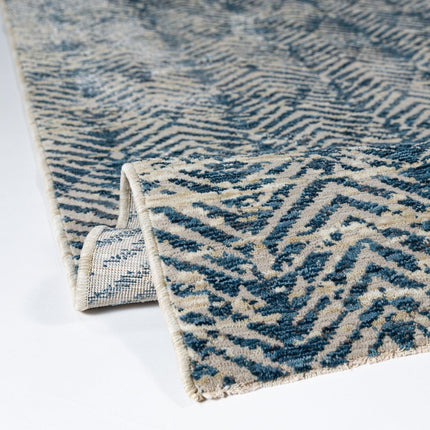 Vloerkleden - Flair Rugs vloerkleed Lua Abstract Blauw - Vloerkledenloods