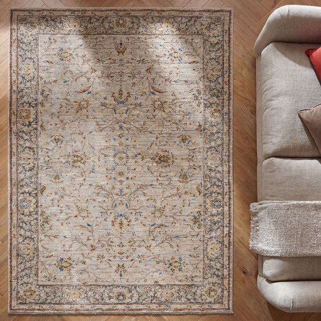 Vloerkleden - Flair Rugs vloerkleed Meena Vintage Naturel - Vloerkledenloods