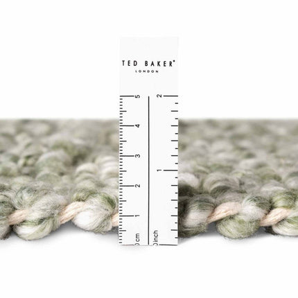 Vloerkleden - Ted Baker Notting Hill zacht bouclé kortpolig vloerkleed Portobello Lichtgroen - Vloerkledenloods