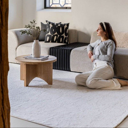 Vloerkleed Cairt Wit/Creme - Vloerkledenloods
