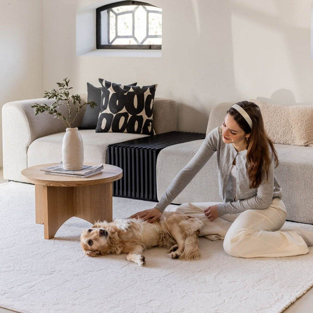 Vloerkleed Cairt Wit/Creme - Vloerkledenloods