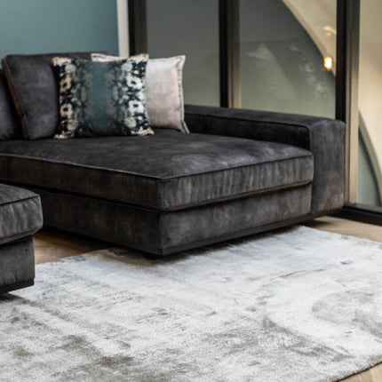 Vloerkleed Glymm Grijs Wasbaar - Vloerkledenloods