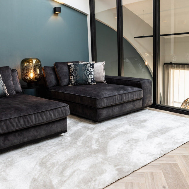 Vloerkleed Glymm Zand/Beige Wasbaar - Vloerkledenloods